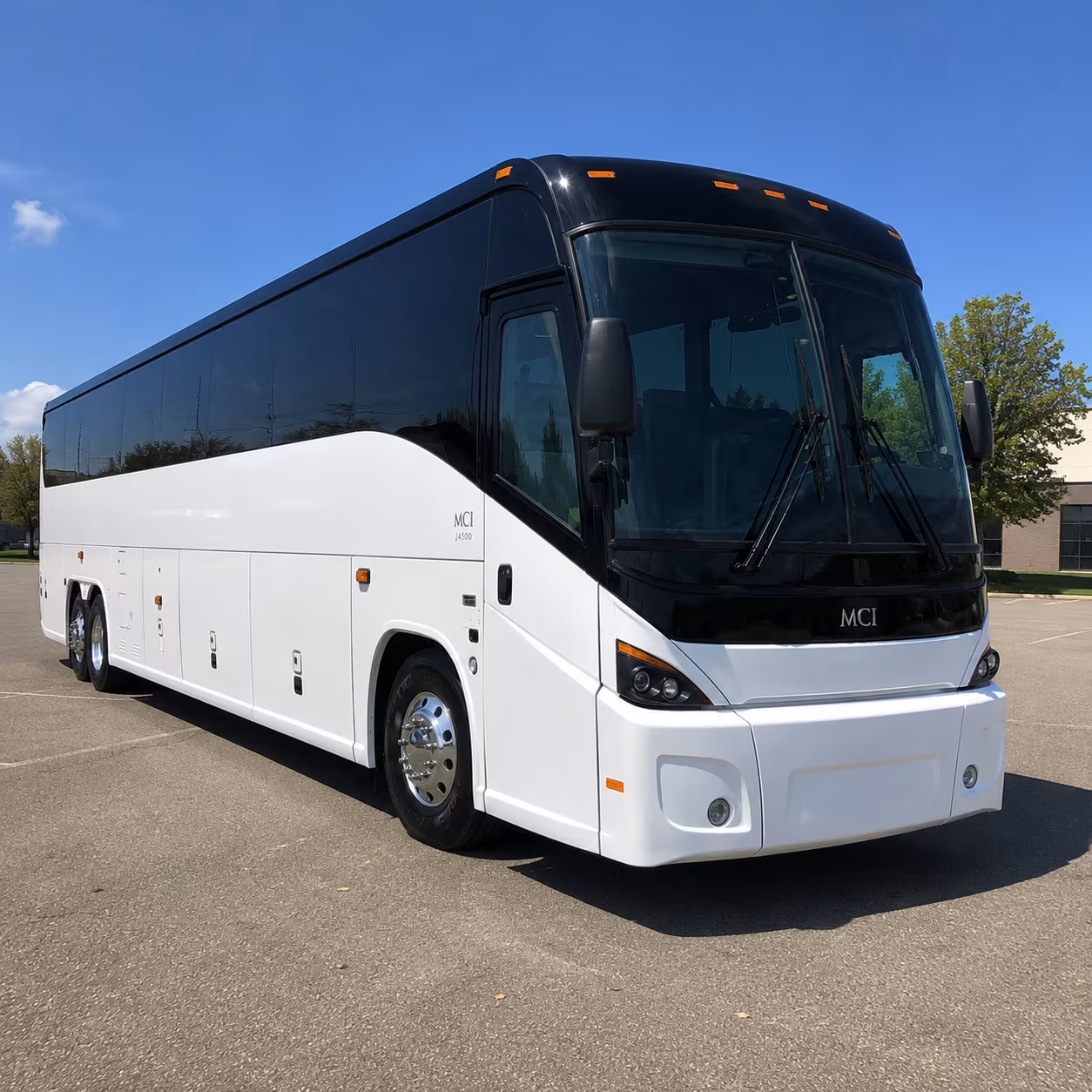 trenton 45 passenger charter bus