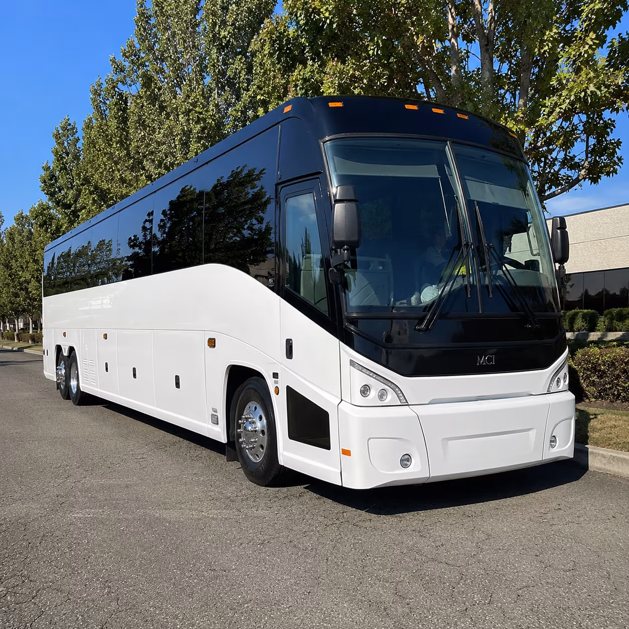 trenton 50 passenger charter bus
