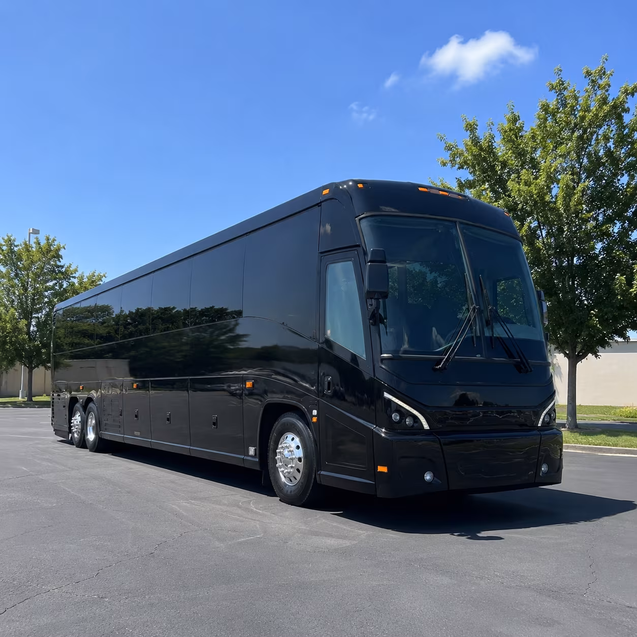 trenton 56 passenger charter bus