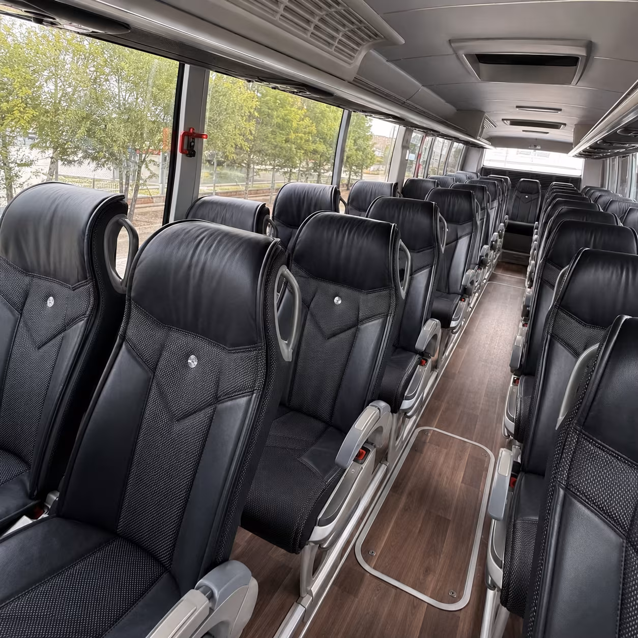 trenton government military charter bus rental