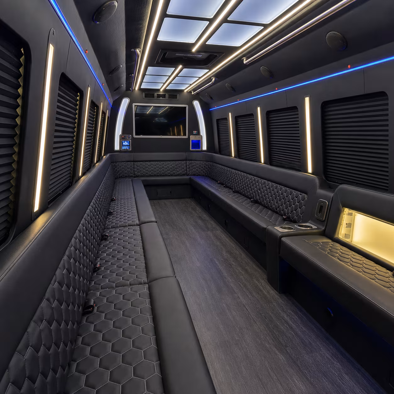 trenton party bus inside