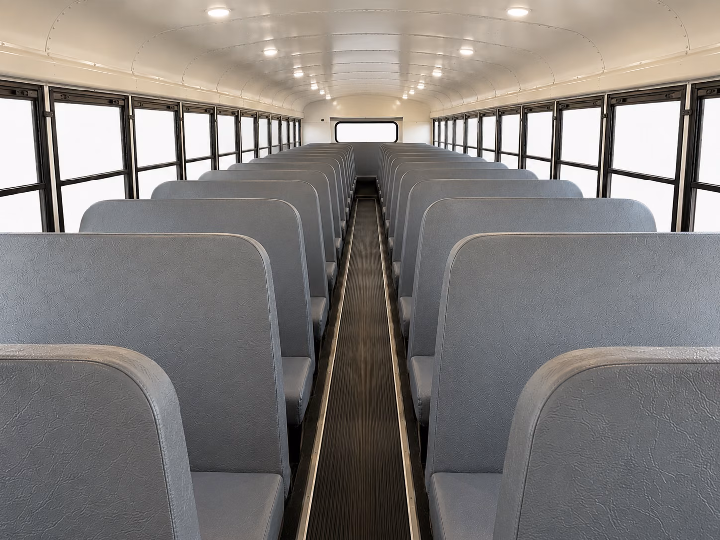 trenton school bus inside