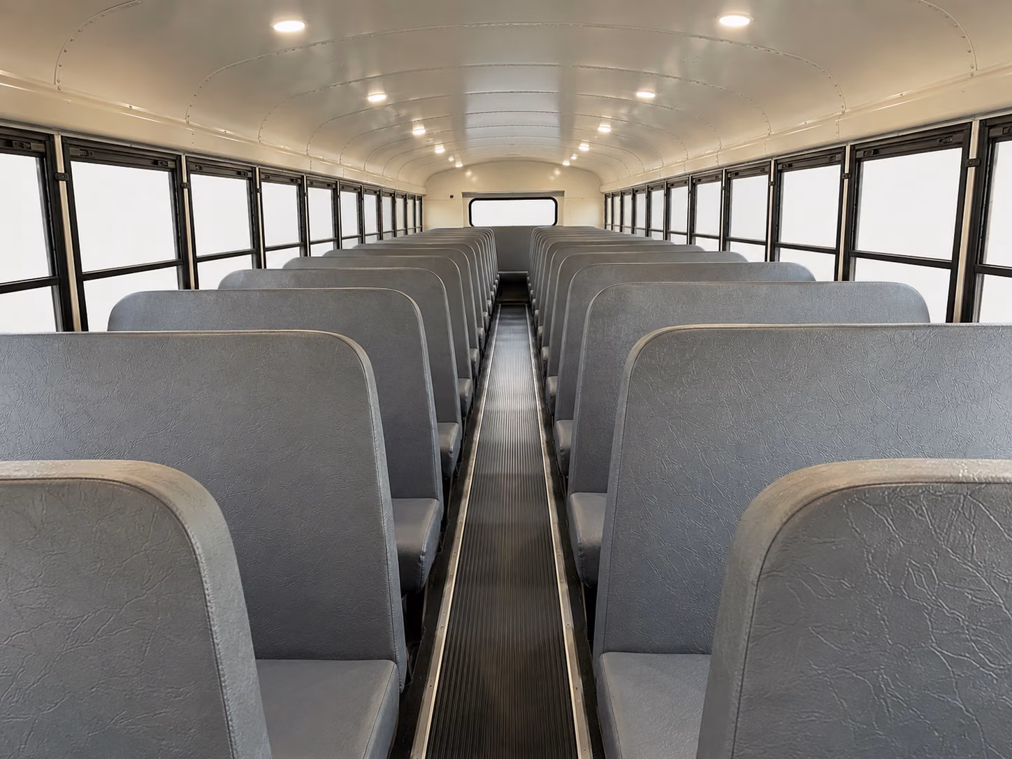 trenton school bus interior