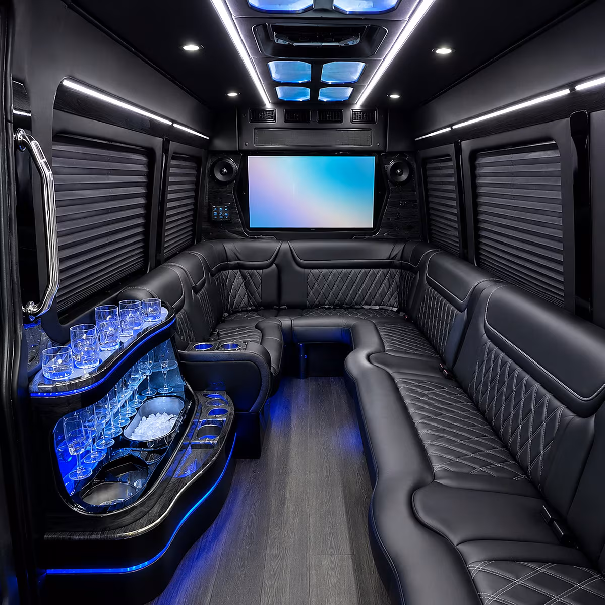 trenton wedding party bus rental